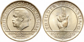 Germany. 3 Reichsmarks, 1929-D. BU