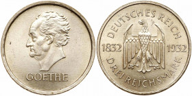 Germany. 3 Reichsmark, 1932-A. UNC