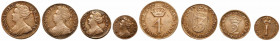 Great Britain. Maundy Set, 1709. EF