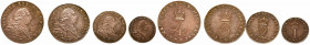 Great Britain. Maundy Set, 1792. EF