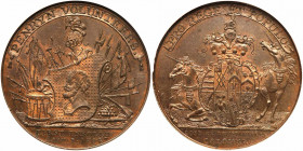 Great Britain. Cornwall. Conder Halfpenny, 1794. NGC MS62