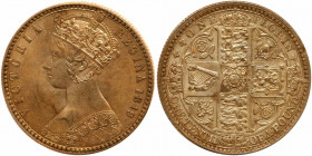 Great Britain. 'Godless' Florin, 1849. ICCS MS64