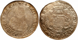 Spanish Netherlands. Ducaton, 1665 (Brabant). NGC MS61
