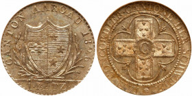 Switzerland: Aargau. Batzen, 1826. NGC MS66