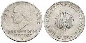 Germany. 3 reichsmark. 1929. Berlin. A. (Km-60). Ag. 14,98 g. Almost XF. Est...80,00. 

Spanish description: Alemania. 3 reichsmark. 1929. Berlín. A...