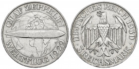 Germany. 3 reichsmark. 1930. Berlin. A. (Km-67). Ag. 15,04 g. Choice VF/Almost XF. Est...80,00. 

Spanish description: Alemania. 3 reichsmark. 1930....