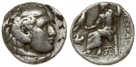 Greece Kingdom of Macedon 1 Drachm Alexander III the Great(336-323 BC). Mint of Lampsakos; struck 310-301 BC. Averse: Head of Herakles right in lion s...