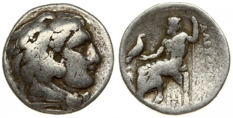 Greece Kingdom of Macedon 1 Drachm Alexander III the Great(336-323 BC). Kolophon...