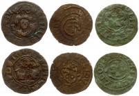 Latvia & Poland 1 Ternar & 1 Solidus (1600-1654) Fake from that period. Christina(1632-1654) & Sigismund III Vasa(1587-1632). Averse: Crowned C with V...