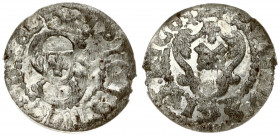 Latvia 1 Solidus 1603 Riga Sigismund III Waza (1587-1632). Averse: Large S monogram divides date. Averse Legend: SIG III D G REX POLO - SOLIDVS CIVI R...