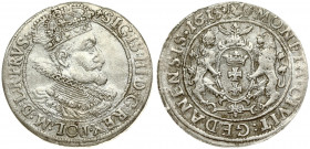 Poland Gdansk 1 Ort 1615 SA Sigismund III Vasa (1587-1632). Averse Lettering: SIGIS III D G REX POL M D L R PRVS. Reverse Lettering: MONETA CIVIT GEDA...