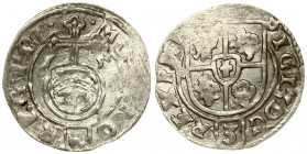 Poland 1/24 Thaler 1615 Bydgoszcz. Sigismund III Vasa (1587-1632). Averse: Crowned shield. Reverse: 24 within orb dividing date. Silver. Nechitailo-Za...