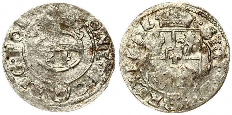 Poland 1/24 Thaler 1615 Bydgoszcz. Sigismund III Vasa (1587-1632). Averse: Crown...