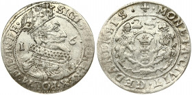 Poland Gdansk 1 Ort 1624/3 Sigismund III Vasa (1587-1632). Averse Lettering: SIGIS III D G REX POL M D L R PR. Reverse Lettering: MONETA CIVIT GEDANEN...