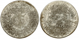 Poland 1 Gulden (Tymf) 1665 AT. John II Casimir Vasa (1649–1668). Averse: Crowned monogram. Reverse: Crowned shield; XXX GRO on shield. Silver. KM 120...