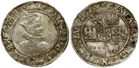 Austria Bohemia Kipper 24 Kreuzer 1620 Troppau. Friedrich (1610-1623).Averse: Crowned bust right value (24) below titles of Friedrich. Reverse: Round ...