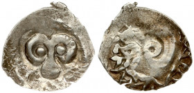 Russia 1 Danga (1402-1427) of the Grand Duchy of Ryazan. Silver. Weight approx: 0.99g. Diameter: 19 mm