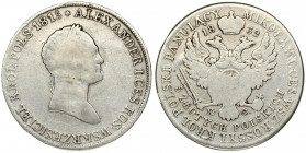 Russia For Poland 5 Zlotych 1832 KG. Nicholas I (1826-1855). Averse: Laureate head right. Averse Legend: WSKRZESICIEL KROL... Reverse: Crowned and man...