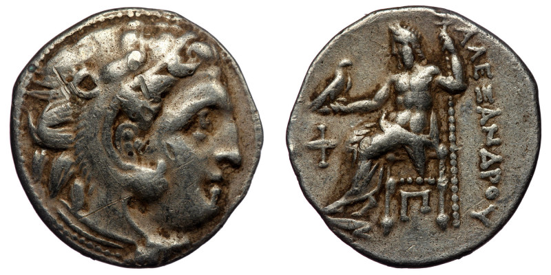 Kingdom of Macedon, Antigonos I Monophthalmos AR Drachm. (Silver 4.25 g. 23 mm)
...