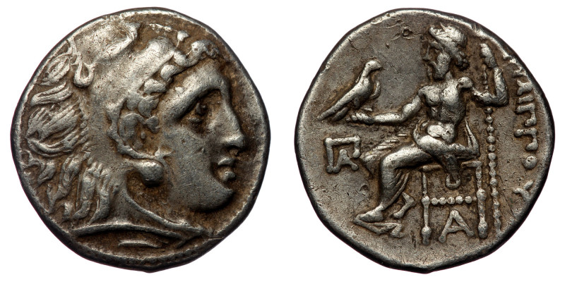 Kings of Macedon. Kolophon. Antigonos I Monophthalmos 320-301 BC. Drachm ( Silve...
