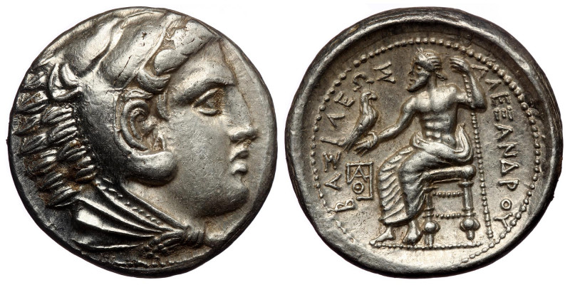 KINGS of MACEDON. Alexander III. 336-323 BC.Tarsos AR Tetradrachm (Silver. 17.19...