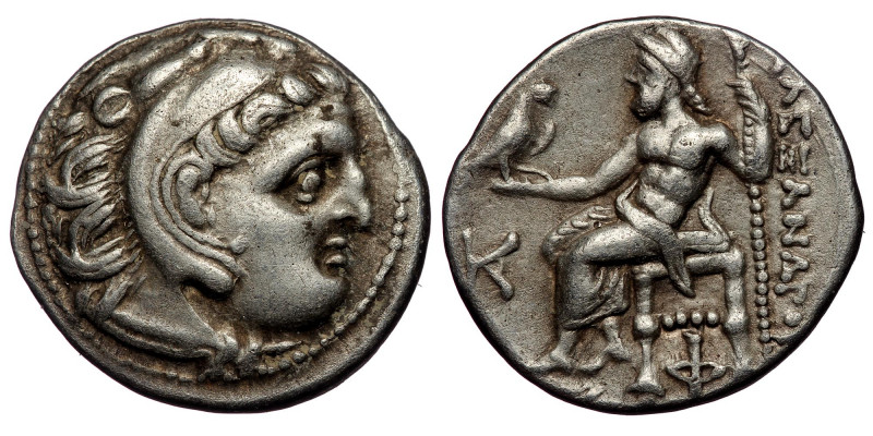 KINGS of MACEDON. Alexander III 'The Great'. 336-323 BC. AR Drachm ( Silver. 4.2...
