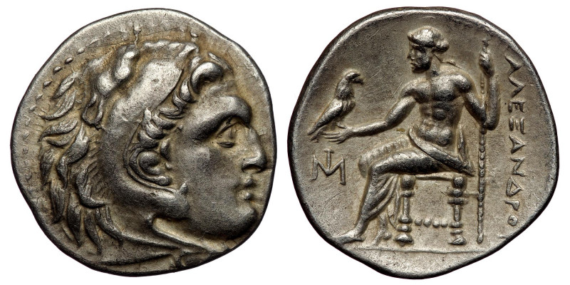 KINGS of MACEDON. Alexander III 'the Great'. 336-323 BC. AR Drachm (silver 4.29 ...