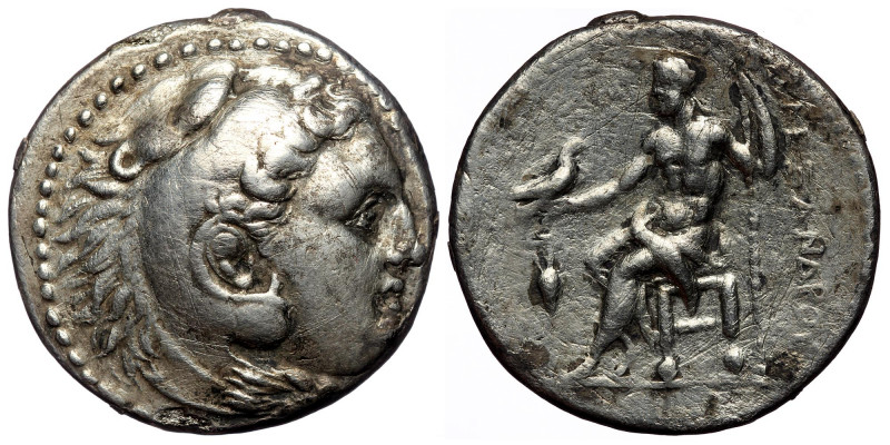 KINGS of MACEDON. Alexander III 'the Great'. 336-323 BC. AR Tetradrachm (silver ...