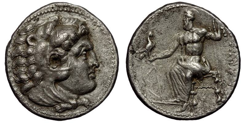 Kingdom of Macedon, Alexander III 'the Great' AR Tetradrachm. Salamis, circa 332...