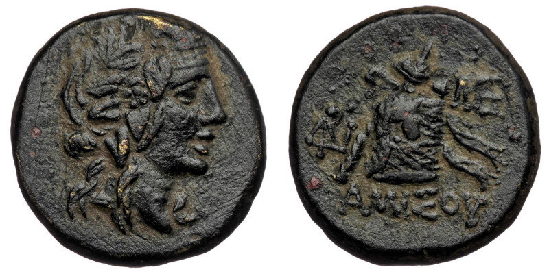 Pontos, Amisos. Time of Mithradates VI Eupator circa 120-63 BC, AE ( Bronze. 8.7...