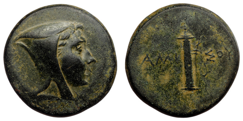 PONTOS. Amisos. Time of Mithradates VI Eupator, circa 125-95 BC. (Bronze, 19.94 ...