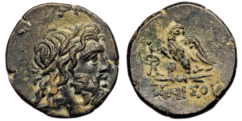 PONTOS. Amisos. Ae (Circa 100-85 BC). AE ( Bronze 8.07 g. 21 mm )
Laureate head ...