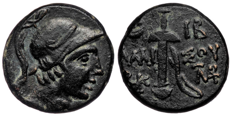 PONTOS, Amisos. Circa 95-90 BC. AE ( Bronze. 7.69 g. 20 mm ). Struck under Mithr...