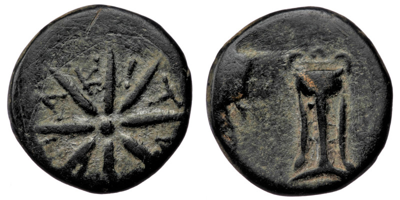 Kimmerian Bosporos, Pantikapaion AE Circa 109-105 BC. ( Bronze. 3.23 g. 16 mm )
...