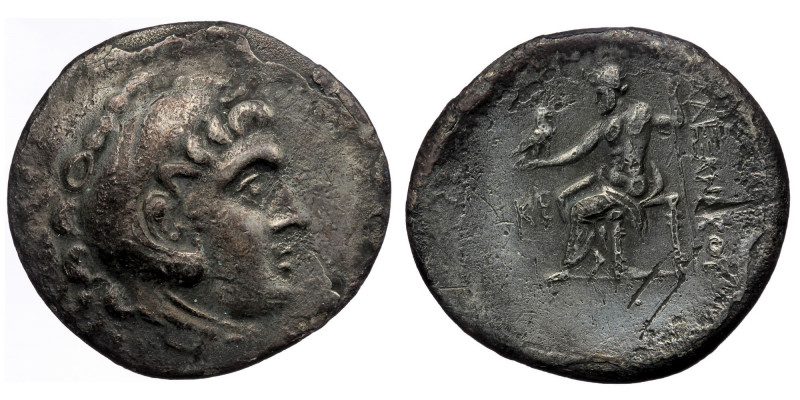 PAMPHYLIA, Perge AR Tetradrachm. In the name and types of Alexander III of Maced...