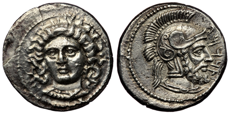 CILICIA, Tarsos AR Stater. Datames, satrap of Cilicia and Cappadocia, circa 384-...