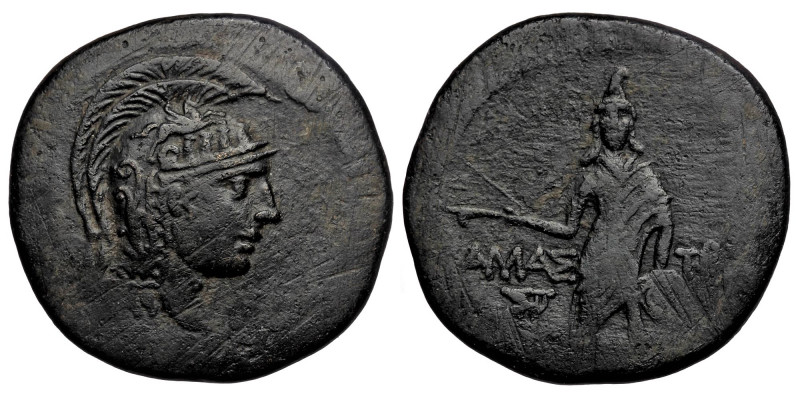 Paphlagonia. Amastris. Time of Mithradates VI Eupator 90-85 BC. AE ( Bronze. 19....