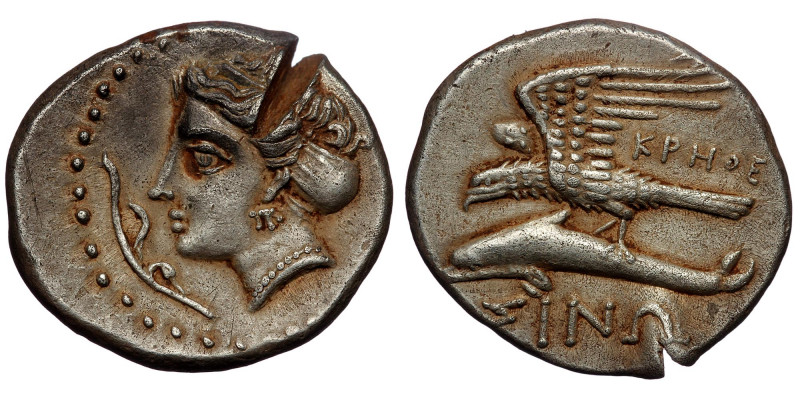 PAPHLAGONIA, Sinope. Circa 350/30-300 BC. AR Drachm ΚΡΗΘΕ Magistrate. ( silver 6...