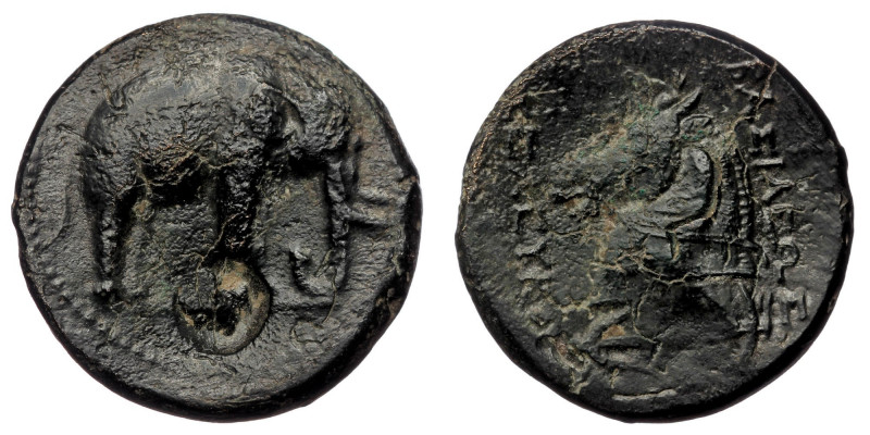 SELEUKID KINGS OF SYRIA. Seleukos I Nikator, 312-281 BC. AE (Bronze, 6.83 g 22 m...