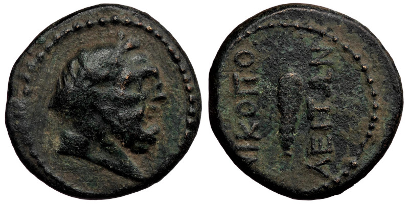 PONTOS. Nikopolis.. Pseudo-autonomous issue. 2/3.century AD AE (Bronze. 5.77 g. ...