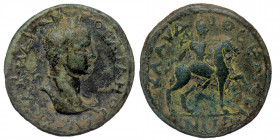 PISIDIA. Seleucia. Gordian III AD 238-244. AE (Bronze, 26 mm, 8.33g.) 
Obv. AV K MAP AN ΓOPΔIANOC ЄY CЄ; Laureate head with slight drapery on left sho...