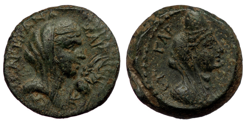 CILICIA. Anazarbus. Pseudo-autonomous. Time of Trajan (98-117). ( Bronze. 3.69 g...