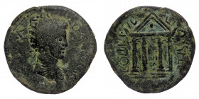 CILICIA. Ninica-Claudiopolis. Commodus (177-192) AE (Bronze, 31mm, 12.07g). 
Obv.IM CE AVG M AVR COMO ANTONINO; Laureate, draped, and cuirassed bust r...