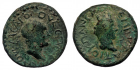 GALATIA. Pessinus. Vespasian (69-79) AE (Bronze, 22mm, 8.14g). M. Hirrius Fronto Neratius Pansa, legatus Augusti. Struck AD 77/8-79/80. 
Obv. ΟΥЄCΠΑCΙ...