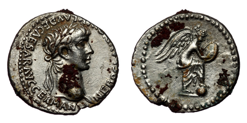 Cappadocia. Caesarea. Nero AD 54-68. Hemidrachm AR ( Silver. 1.55 g, 15 mm)
[NER...