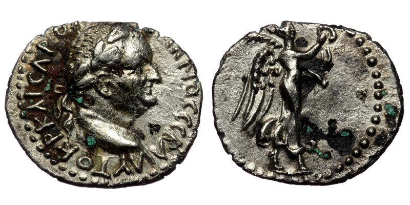 Cappadocia. Caesarea - Eusebeia. Vespasian AD 69-79. Hemidrachm AR ( Silver. 1.6...