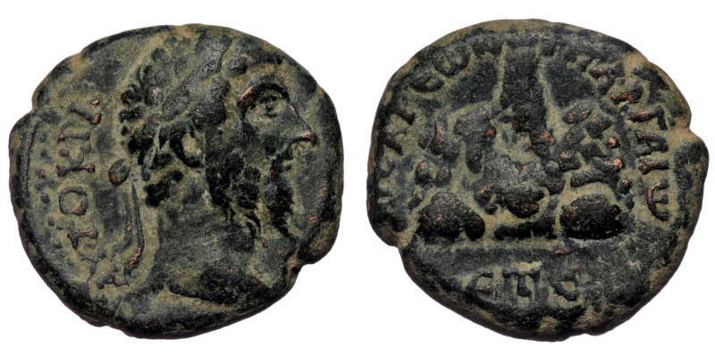 CAPPADOCIA. Caesarea. Lucius Verus (161-169) AE (Bronze, 20mm, 8.81g)
Obv. ΑVΤΟΚ...