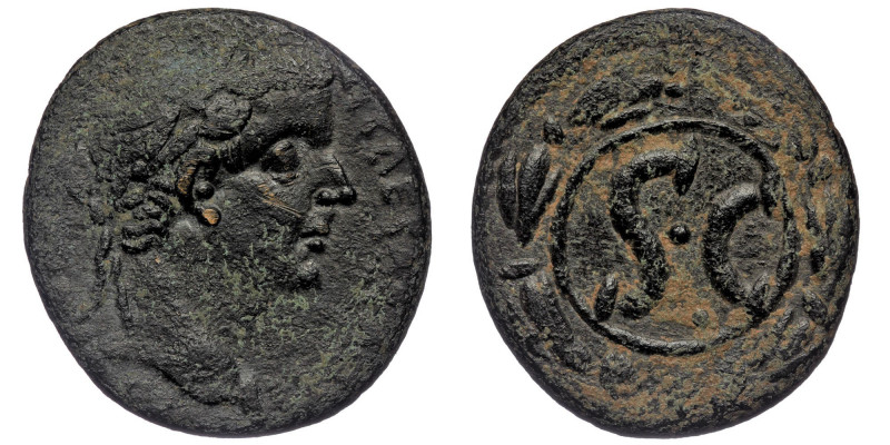 SYRIA. Seleucis and Pieria. Antiochia ad Orontem. Tiberius(14-37) AE (Bronze, 27...