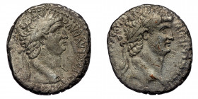 SYRIA, Seleucis and Pieria. Antioch. Nero (54-68) with Divus Claudius AR Tetradrachm (Silver, 26 mm, 13.86g), 63-68. 
Obv: NERO CLAVD DIVI CLAVD F CAE...