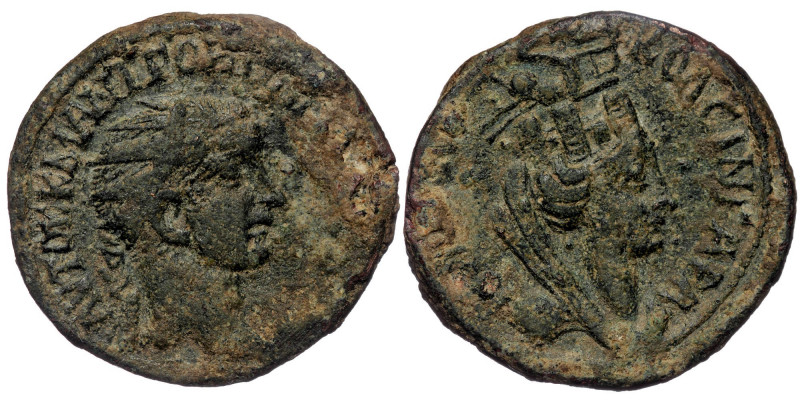 MESOPOTAMIA. Singara. Gordian III (238-244) AE (Bronze, 26mm, 14.89g)
Obv. AVTOK...